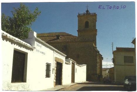 POSTAL A6666: Callejon de Mejia en El Toboso