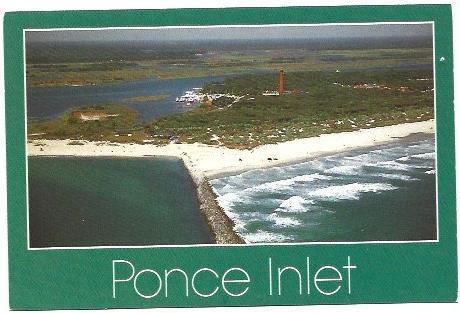 POSTAL A6656: Ponce Inlet en Estados Unidos
