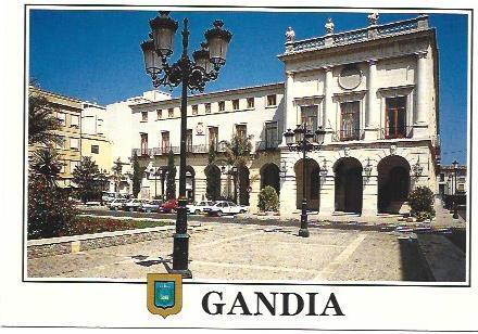 POSTAL A6655: Ayuntamiento de Gandia