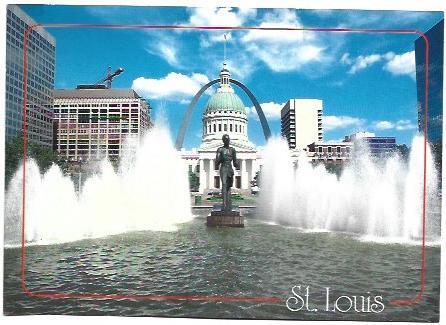 POSTAL A6651: Kiener Plaza en Saint Louis, Estados Unidos