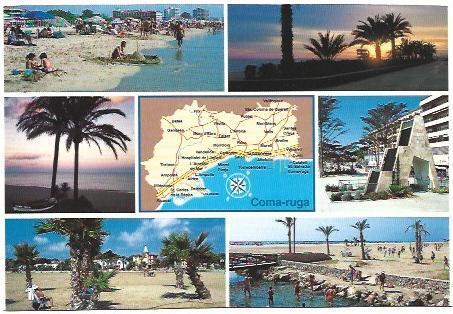 POSTAL A6669: Vistas de Comarruga, Tarragona