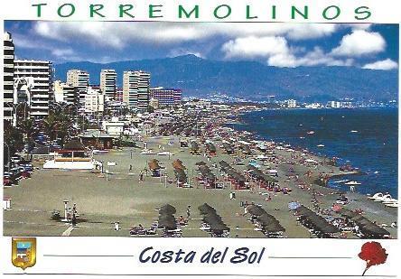 POSTAL A6683: Playa de Torremolinos