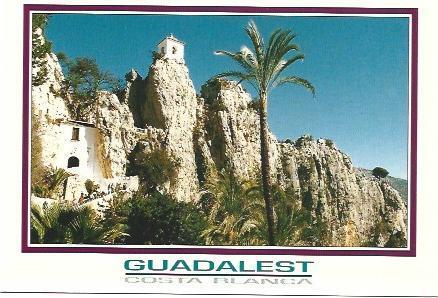POSTAL A6675: Castillo de Guadalest, Alicante