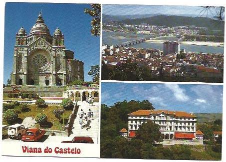 POSTAL A6673: Vistas de Viana de Castelo, Portugal