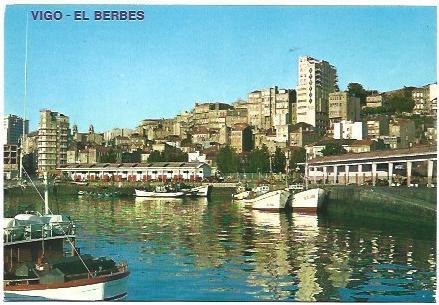 POSTAL A6672: Puerto Pesquero de El Berbes, Vigo