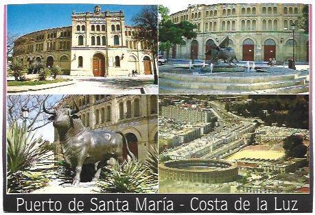 POSTAL A6671: Plaza de toros de Puerto de Santa Maria