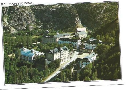 POSTAL A6625: Vista del Balneario de Panticosa