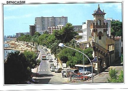 POSTAL A6629: Vista parcial de Benicassim