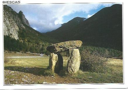 POSTAL A6622: Dolmen de Biescas