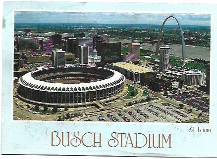 POSTAL A6641: Busc Stadium en Saint Louis, Estados Unidos