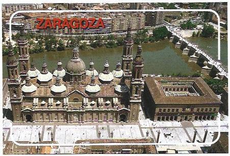 POSTAL A6637: Templo del Pilar en Zaragoza