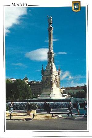 POSTAL A6633: Plaza Colon de Madrid