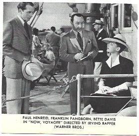 LAMINA 40057: Bette Davis y Paul Henreid en Now, voyager