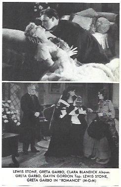 LAMINA 40063: Greta Garbo en Romance