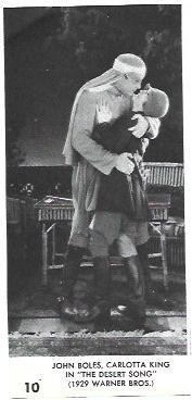 LAMINA 40084: John Boles y Carlotta King en The Desert song