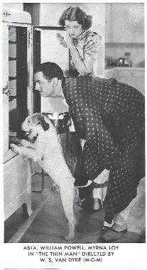 LAMINA 40115: Myrna Loy en The thin Man