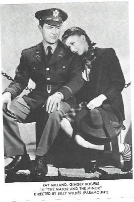 LAMINA 40121: Ginger Rogers en The Major and the Minor