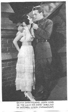 LAMINA 40104: Olivia de Havilland en To each his own