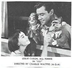 LAMINA 39995: Leslie Caron y Mel Ferrer en Lili