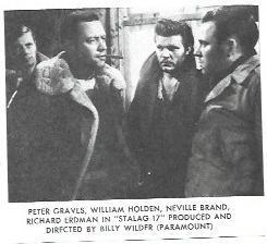 LAMINA 39996: Peter Graves en Stalag 17