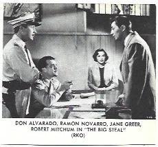 LAMINA 39999: Robert Mitchum en The Big Steal
