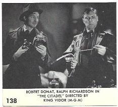 LAMINA 40010: Robert Donat en The Citadel