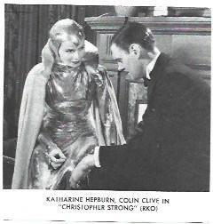 LAMINA 40039: Katherine Hepburn en Christopher Strong