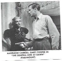 LAMINA 40041: Gary Cooper en The General died at dawn