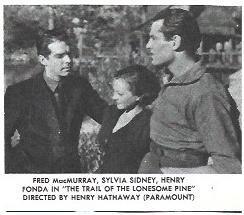 LAMINA 40045: Henry Fonda en The trail of the lonesome pine