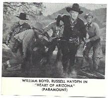 LAMINA 40026: Willilam Boyd en Heart of Arizona
