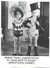 LAMINA 40019: Shirley Temple en Gald Rags to riches