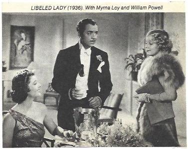 LAMINA 40223: Escena de Libeled Lady con Clark Gable