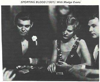 LAMINA 40210: Clark Gable en Sporting Blood