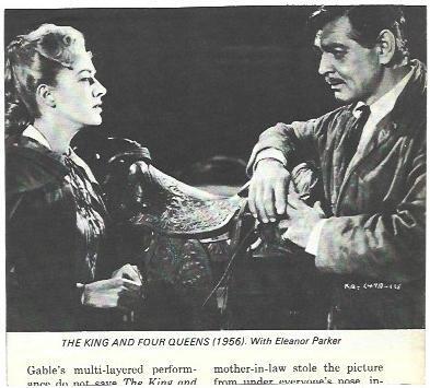 LAMINA 40216: Clark Gable en The King and four quenns