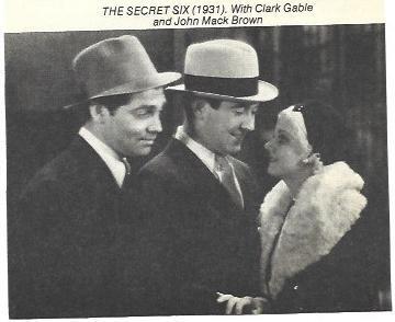LAMINA 40222: clark Gable en The Secret Six