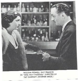 LAMINA 40243: Kay Francis en One way passage