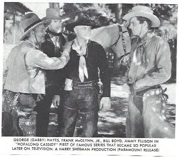 LAMINA 40271: Escena de Hopalong Cassidy