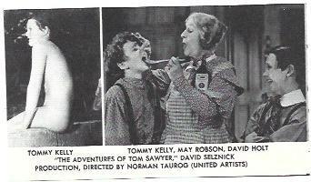 LAMINA 40272: Tommy Kelly en Las aventuras de Tom Sawyer