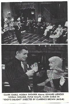 LAMINA 40147: Clark Gable en Idiot's delight