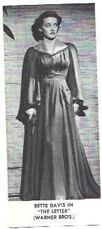 LAMINA 40150: Bette Davis en La carta