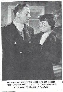 LAMINA 40151: William Powell en Escapade