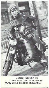 LAMINA 40156: Marlon Brando en The Wild One