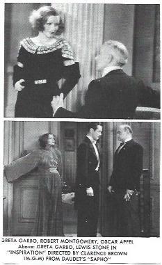 LAMINA 40129: Greta Garbo en Sapho