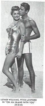 LAMINA 40142: Esther Williams en On an island with you