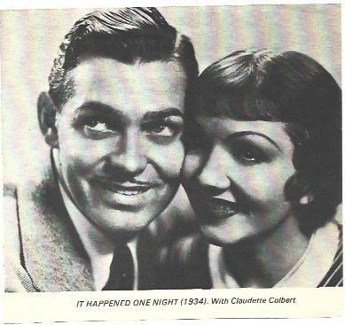 LAMINA 40188: Clark Gable con Claudette Colbert