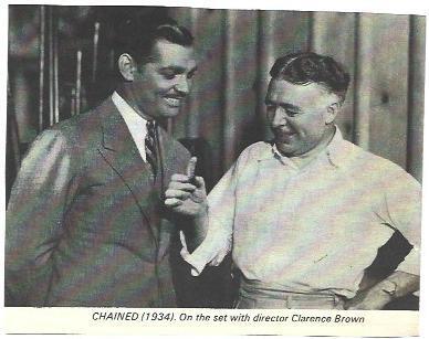LAMINA 40200: Clark Gable en Chained