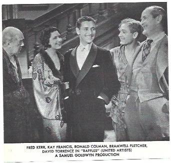 LAMINA 40167: Escena de Raffles