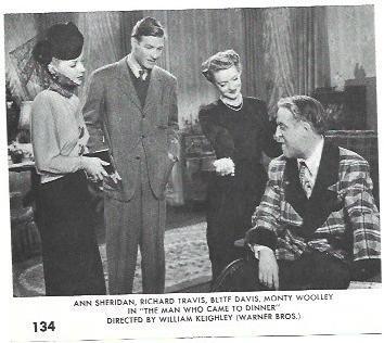 LAMINA 40169: Ann Sheridan en Ehe man who came to dinner