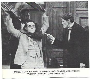 LAMINA 40176: Harold Lloyd en Welcome Danger