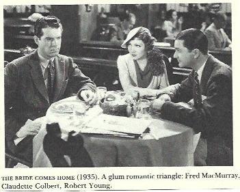 LAMINA 39741: Escena de The Bride comes home con Claudette Colbert